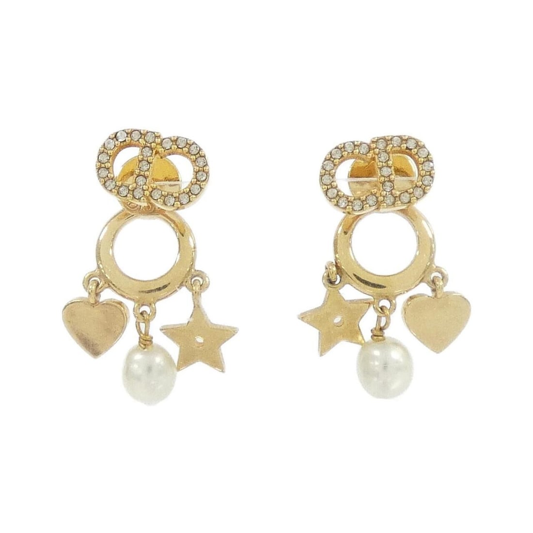 Christian Dior Claire Di Lune E1476CDLCY Earrings: --- Catalog ---Category: SizeSize (HxWxD): 26.00mm x 23.00mm / 1.02'' x 0.91''Category: DesignType: Stud earringsColor: Clear, WhiteGender: WomenCategory: GeneralBrand: Christian Dior--- Item List ---