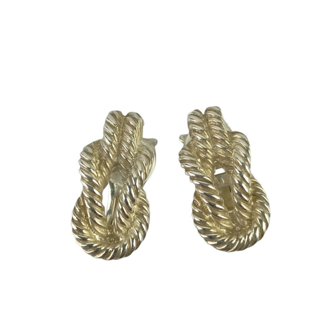 HERMES Earrings Audienne SV925 Women's