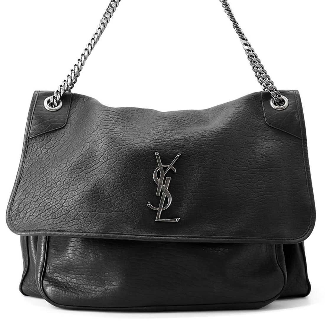 Yves Saint Laurent Saint Laurent Paris Chain Shoulder Bag Niki Large Lambskin 755857 SAINT LAURENT: --- Catalog ---Category: SizeSize (HxWxD): 36cm x 47cm x 17.5cm / 14.17'' x 18.5'' x 6.88''Category: DesignType: Handbag, Shoulder bagColor: BlackGender: WomenMaterial: Leather Category: GeneralMPN: