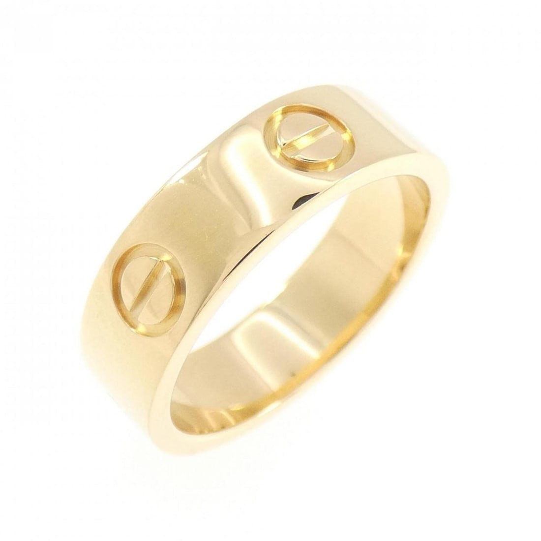 Cartier Love Ring: --- Catalog ---Category: SizeUS Size: 6.5Brand Size: 52Category: DesignType: Band ringColor: Yellow goldGender: WomenMaterial: Yellow gold (18K)Category: GeneralMPN: B4084600Brand: Cartier--- Item