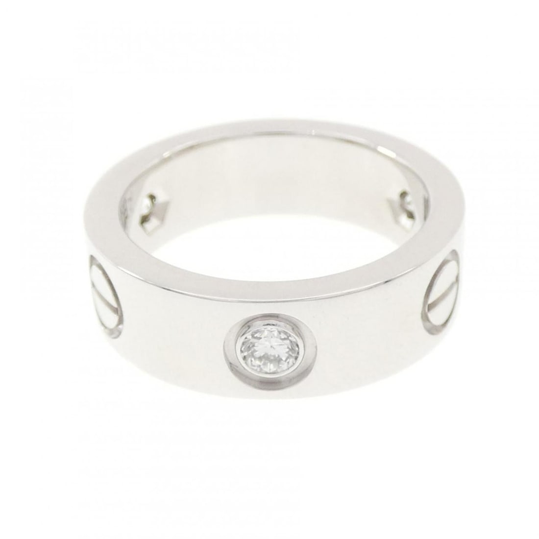Cartier Love Half-Diamond Ring - 2