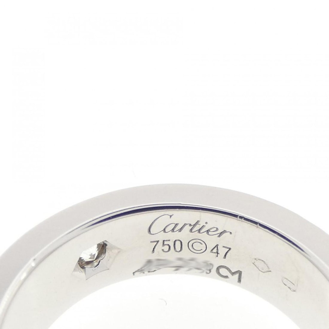 Cartier Love Half-Diamond Ring - 3