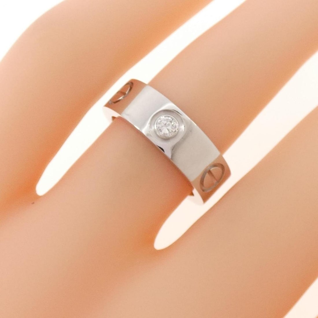 Cartier Love Half-Diamond Ring - 4