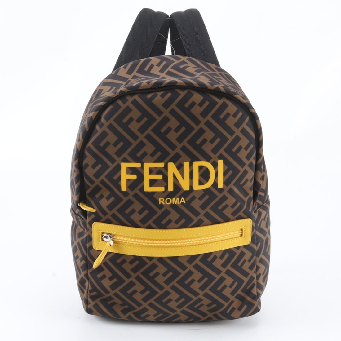 Fendi Zucca Leather Backpack, Rucksack, Shoulder Bag, Business Bag for Men (1 of 12)