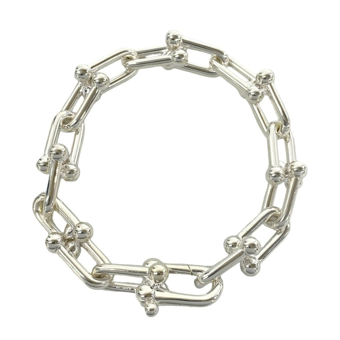 TIFFANY&Co. Tiffany HardWear Large Link Bracelet, Sterling Silver 925, Accessory, Silver, 32176