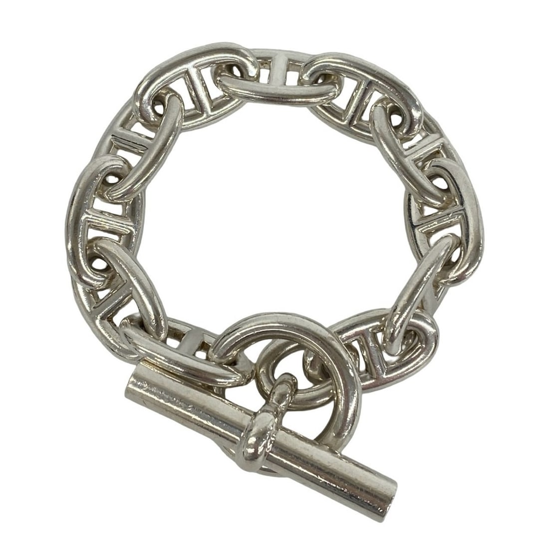 HERMES Chaine d'Ancre TGM 11-link bracelet, sterling silver (925), accessory, silver, item number (1 of 14)