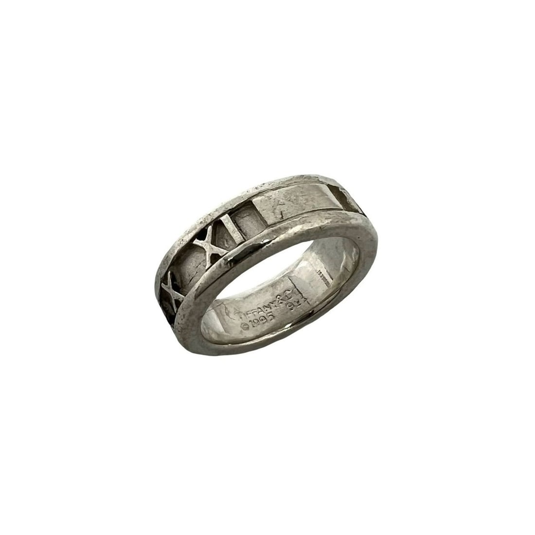 TIFFANY&Co. Tiffany Vintage Atlas Wide Ring, Sterling Silver 925, Accessory, Silver, Item Number