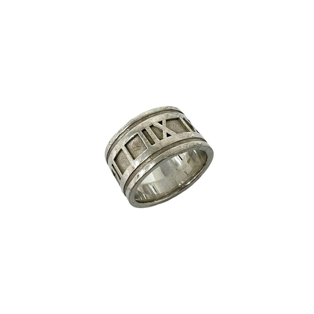 TIFFANY&Co. Tiffany Vintage Atlas Wide Ring, Sterling Silver 925, Accessory, Silver, 65318