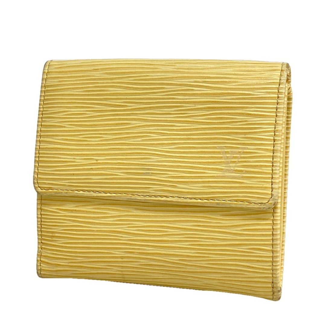 Louis Vuitton Tri-fold Wallet, Epi Leather, Portemonnaie Billet Carte Credit, M6348A, Vanilla,