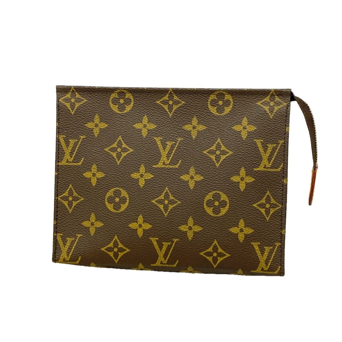 Louis Vuitton Monogram Pochette Toilette 19 M47544 Brown Women's Bag/Pouch