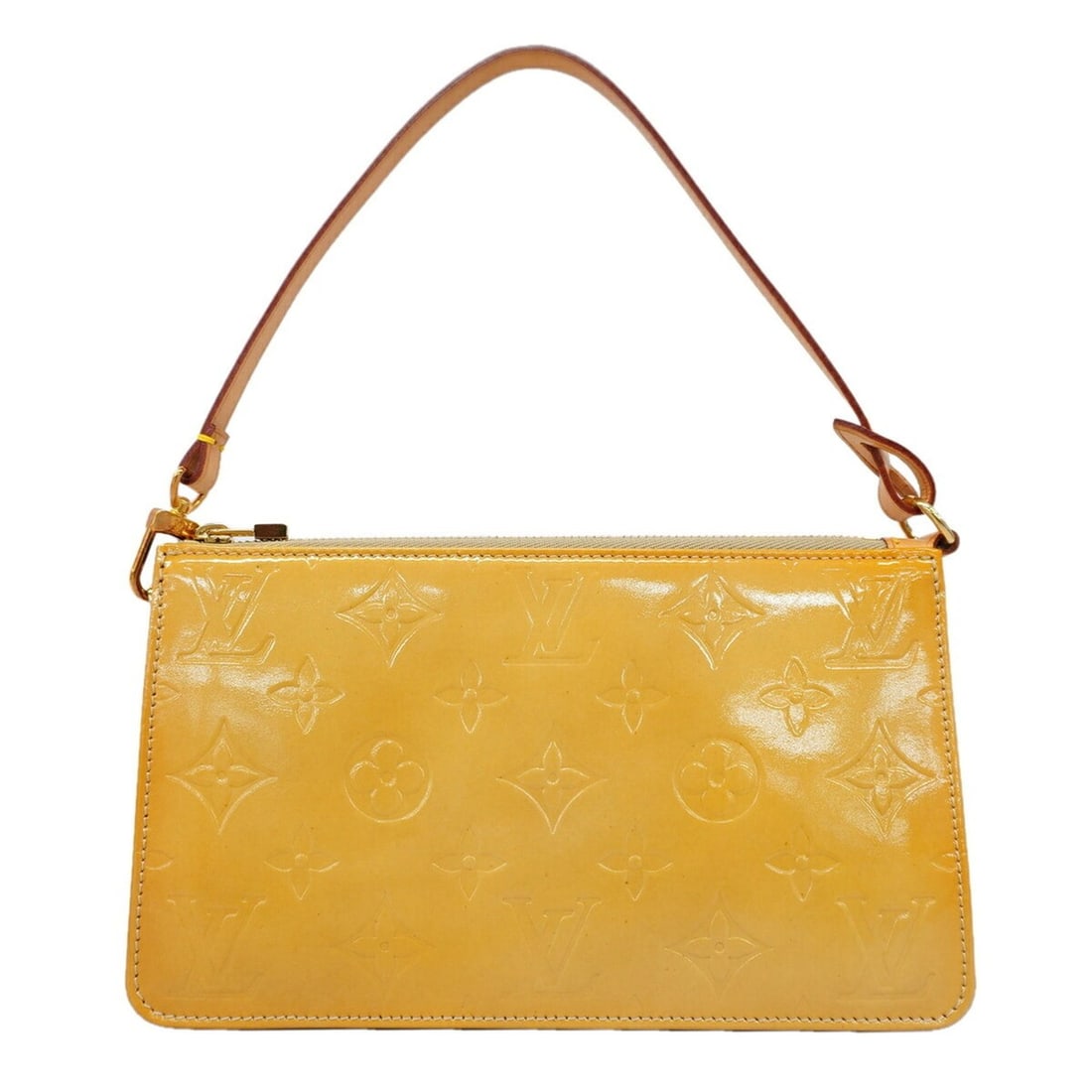 Louis Vuitton Vernis Lexington Bag/Pouch M91010 Beige Women's