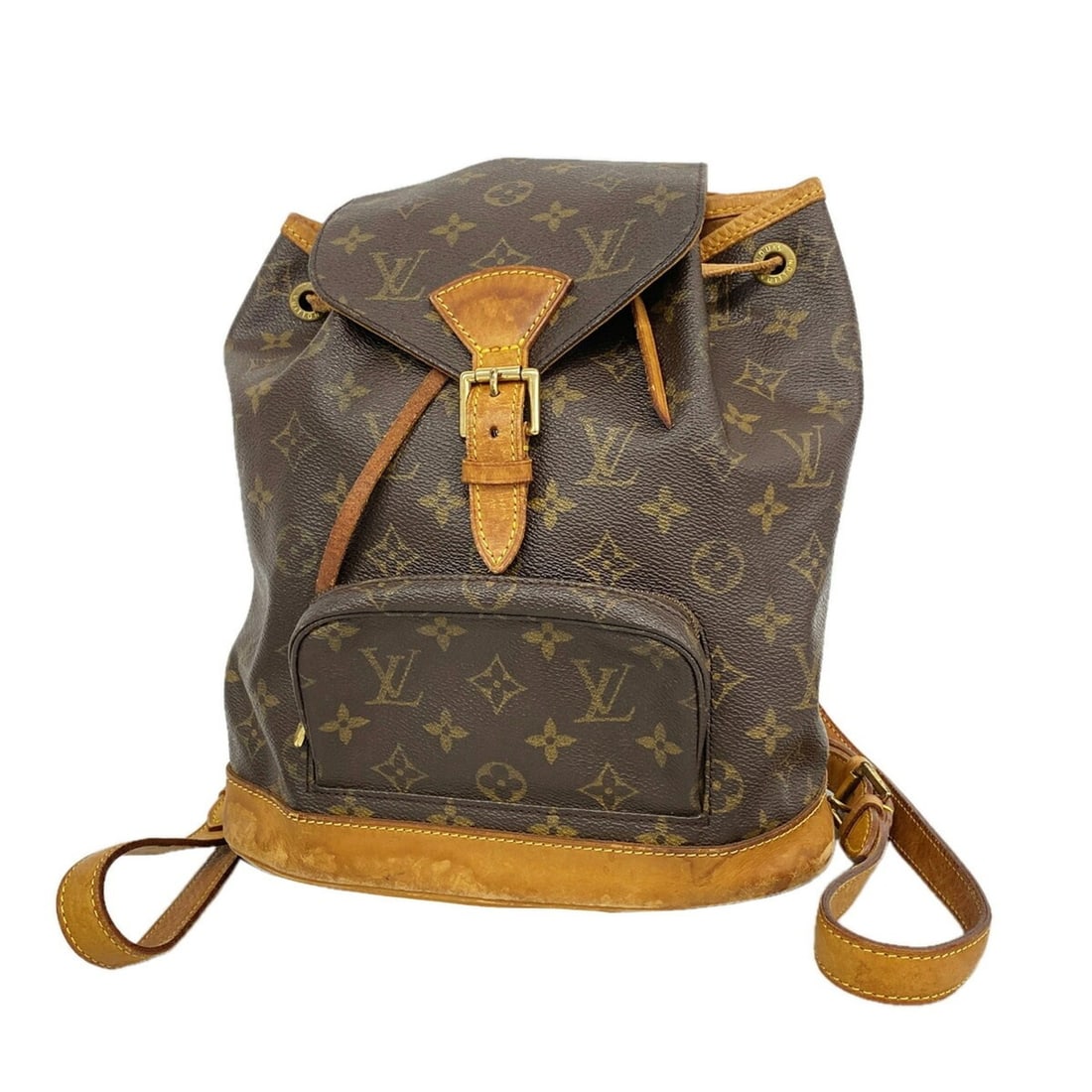 Louis Vuitton Monogram Montsouris MM Backpack (M51136) Brown - Women's