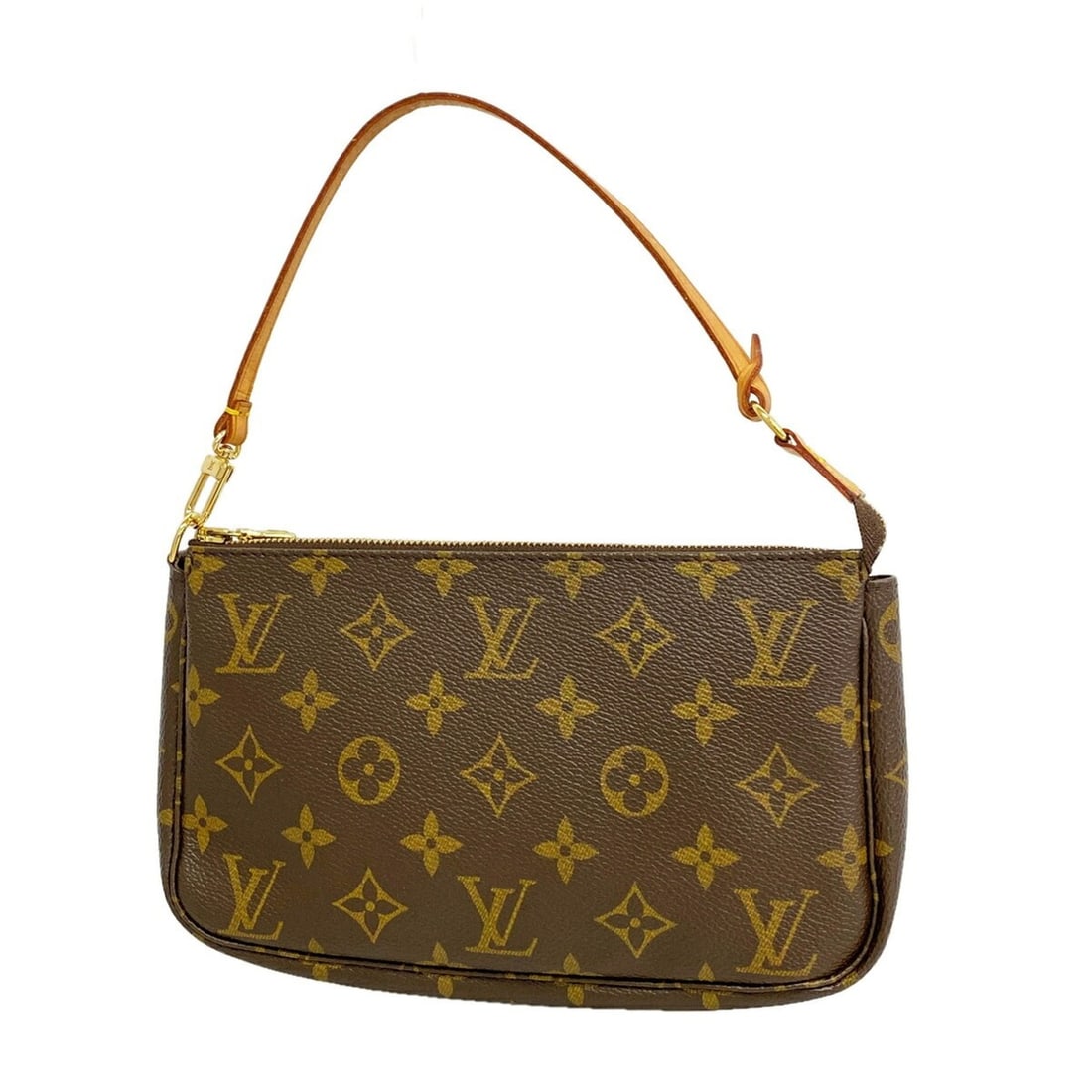 Louis Vuitton Monogram Pochette Accessoires M51980 Brown Women's Bag/Pouch