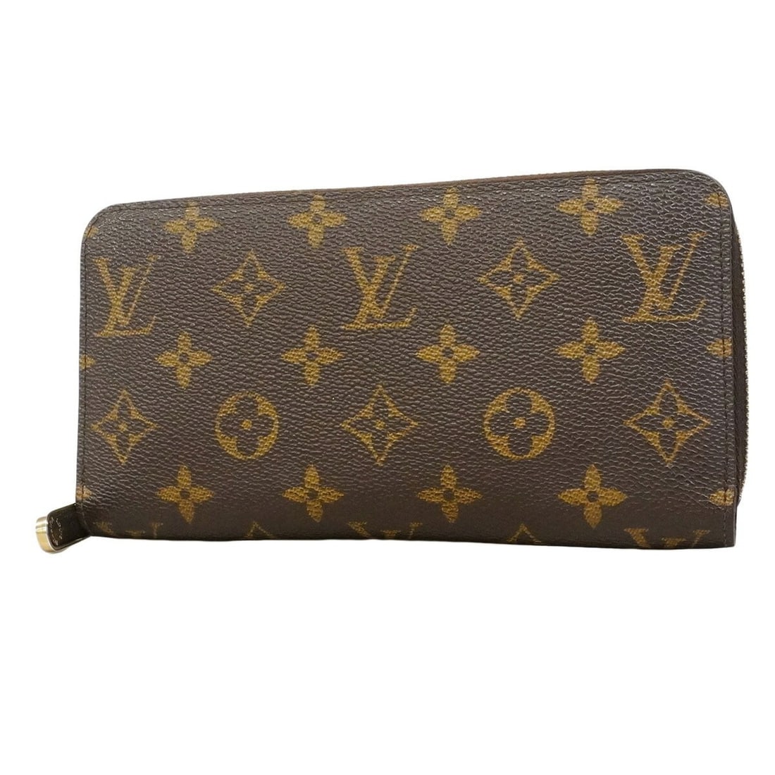 Louis Vuitton Monogram Zippy Wallet M42616 Brown Long (Men's/Women's)