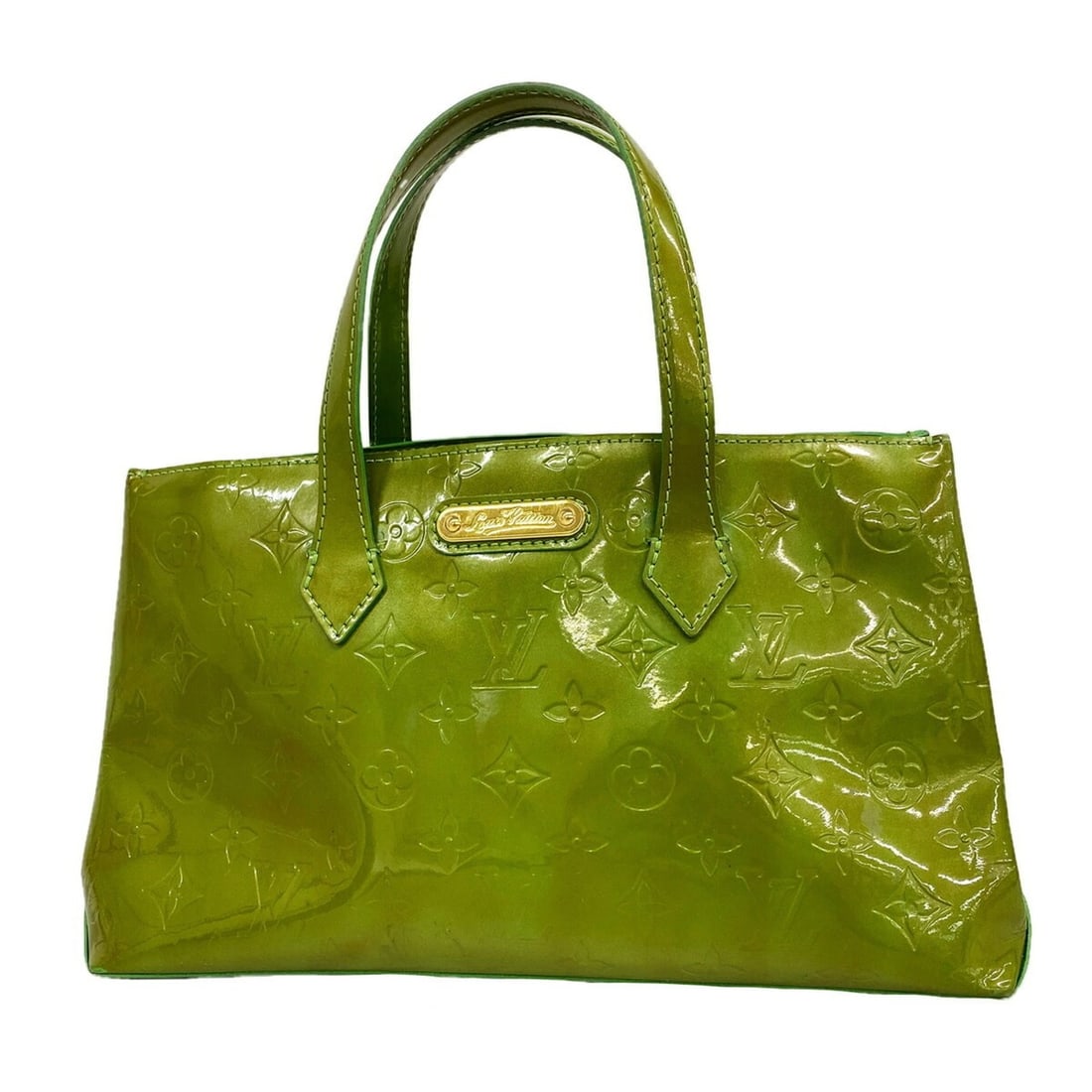 Louis Vuitton Vernis Wilshire Boulevard handbag M93645 Vert Tonic (Ladies')