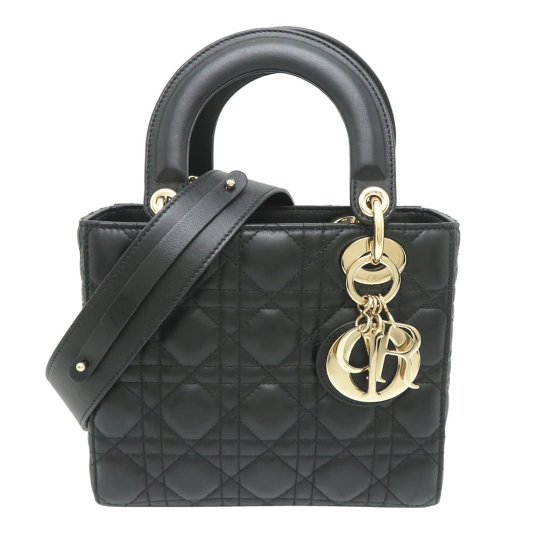 Christian Dior Lady Small My ABC Women's Handbag, Black