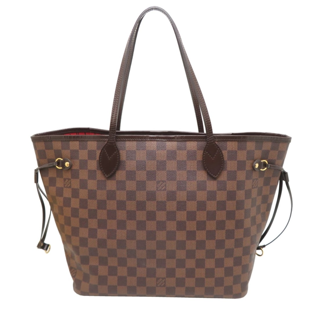 Louis Vuitton Neverfull MM Women's Tote Bag N51105 (Discontinued) Damier Brown