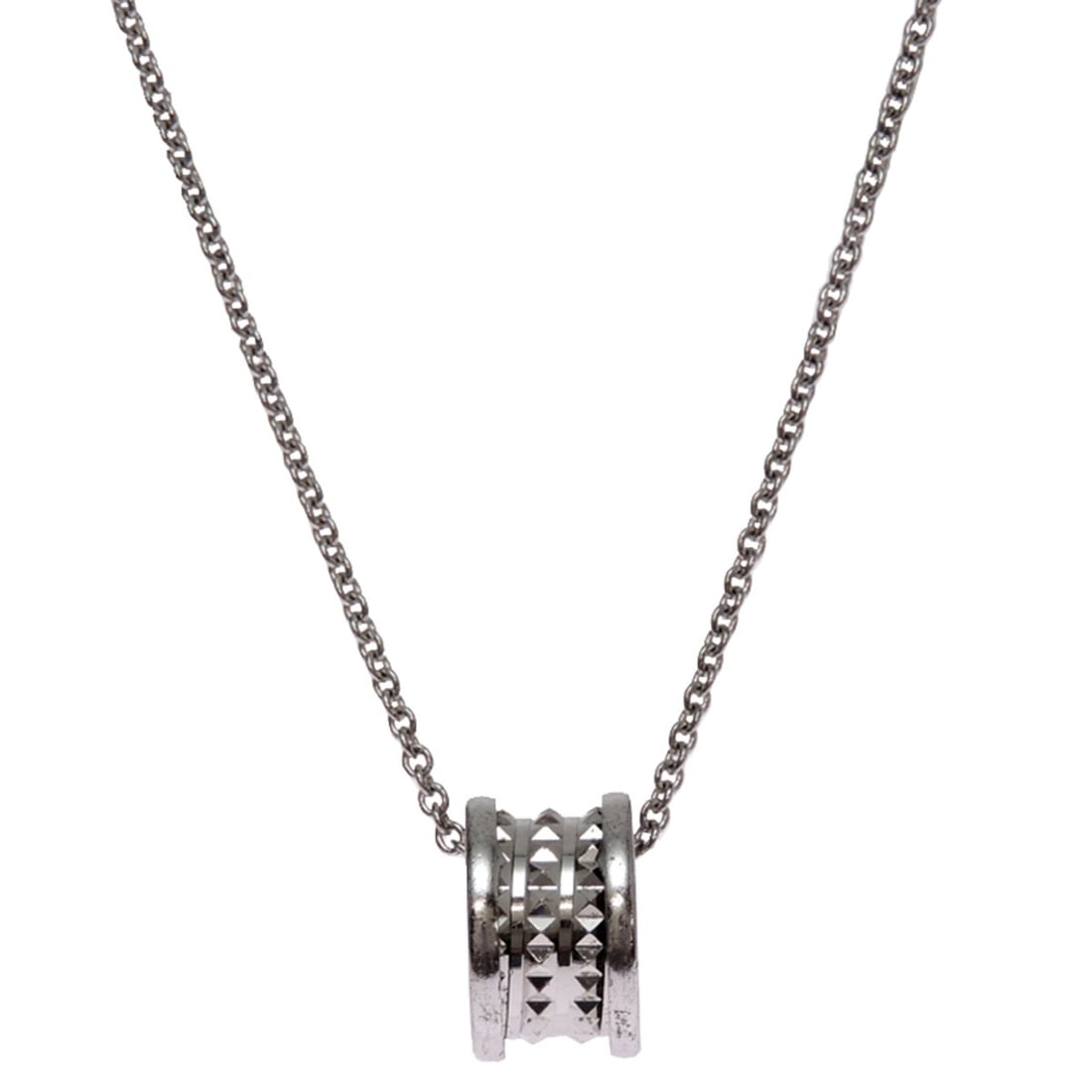 Bvlgari B-zero1 Rock Save the Children Women's/Men's Necklace, Sterling Silver 925