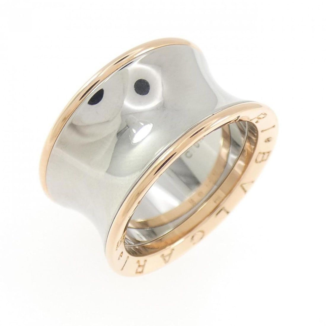 Bvlgari Bulgari B.zero1 Ring: --- Catalog ---Category: SizeUS Size: 9Brand Size: 58Category: DesignType: Band ringGender: WomenMaterial: Pink gold (18K), Stainless steelCategory: GeneralMPN: AN855685Brand: Bvlgari--- Item List