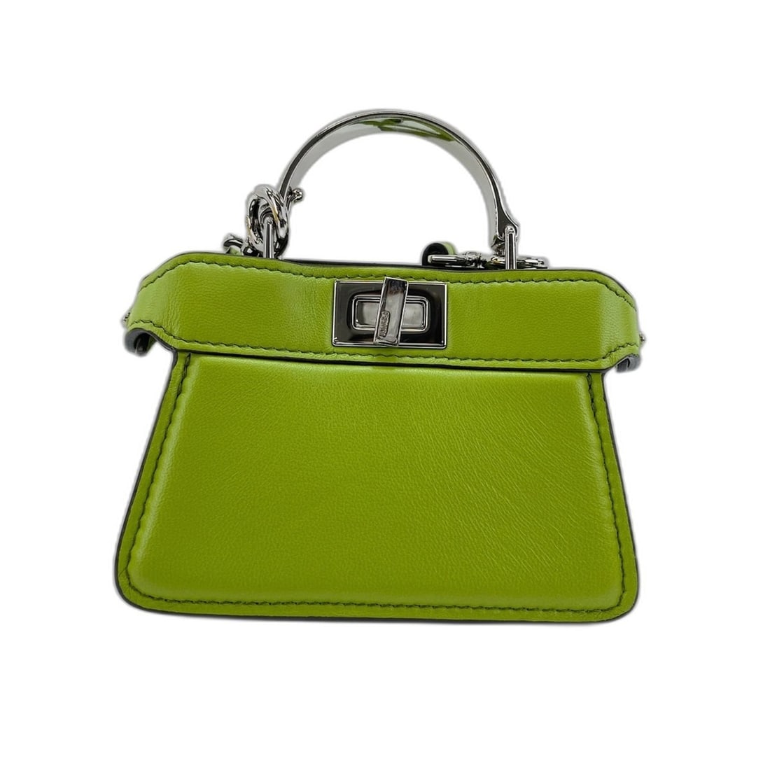 Fendi Peekaboo Nano Shoulder Bag, Green