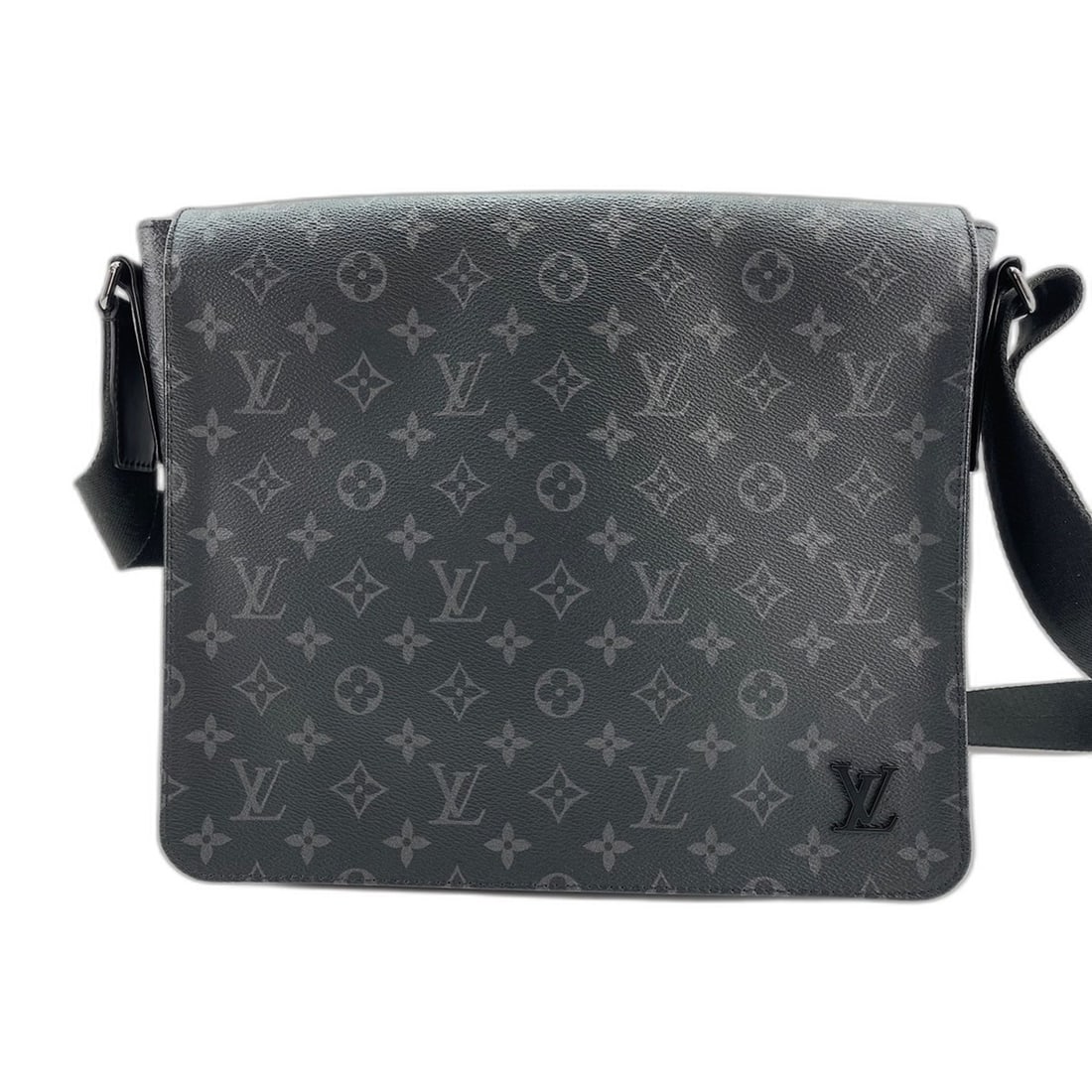 LOUIS VUITTON District Shoulder Bag, Black