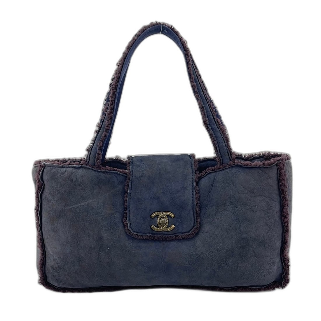CHANEL handbag, navy - 2