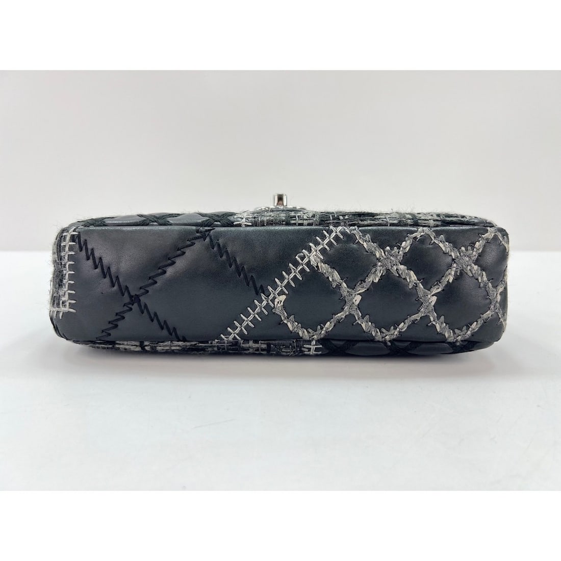 CHANEL Patchwork Shoulder Bag, Black - 7