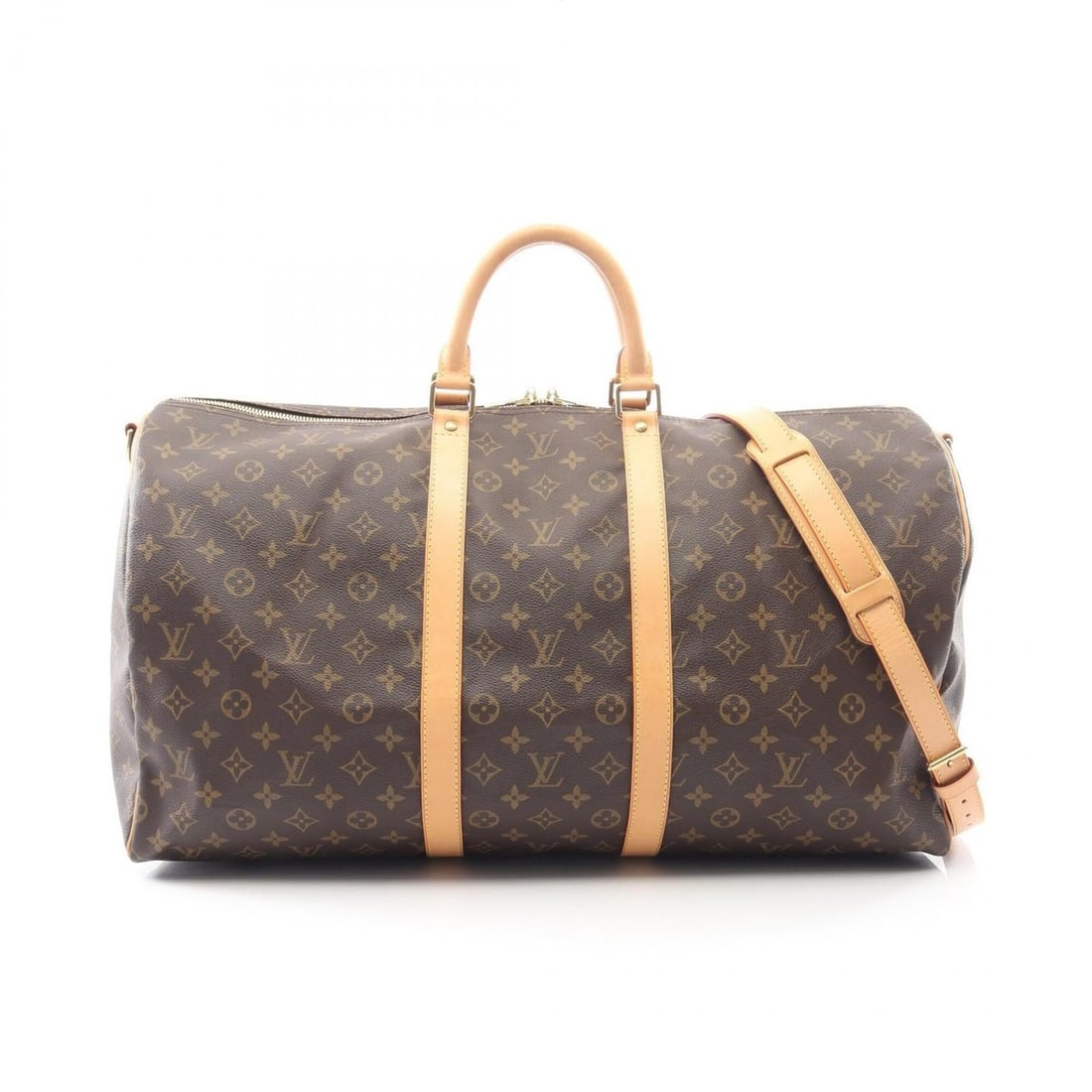 Louis Vuitton Keepall Bandoulière 55 Monogram 2-Way Boston Bag/Handbag, Coated Canvas and Leather, (1 of 11)