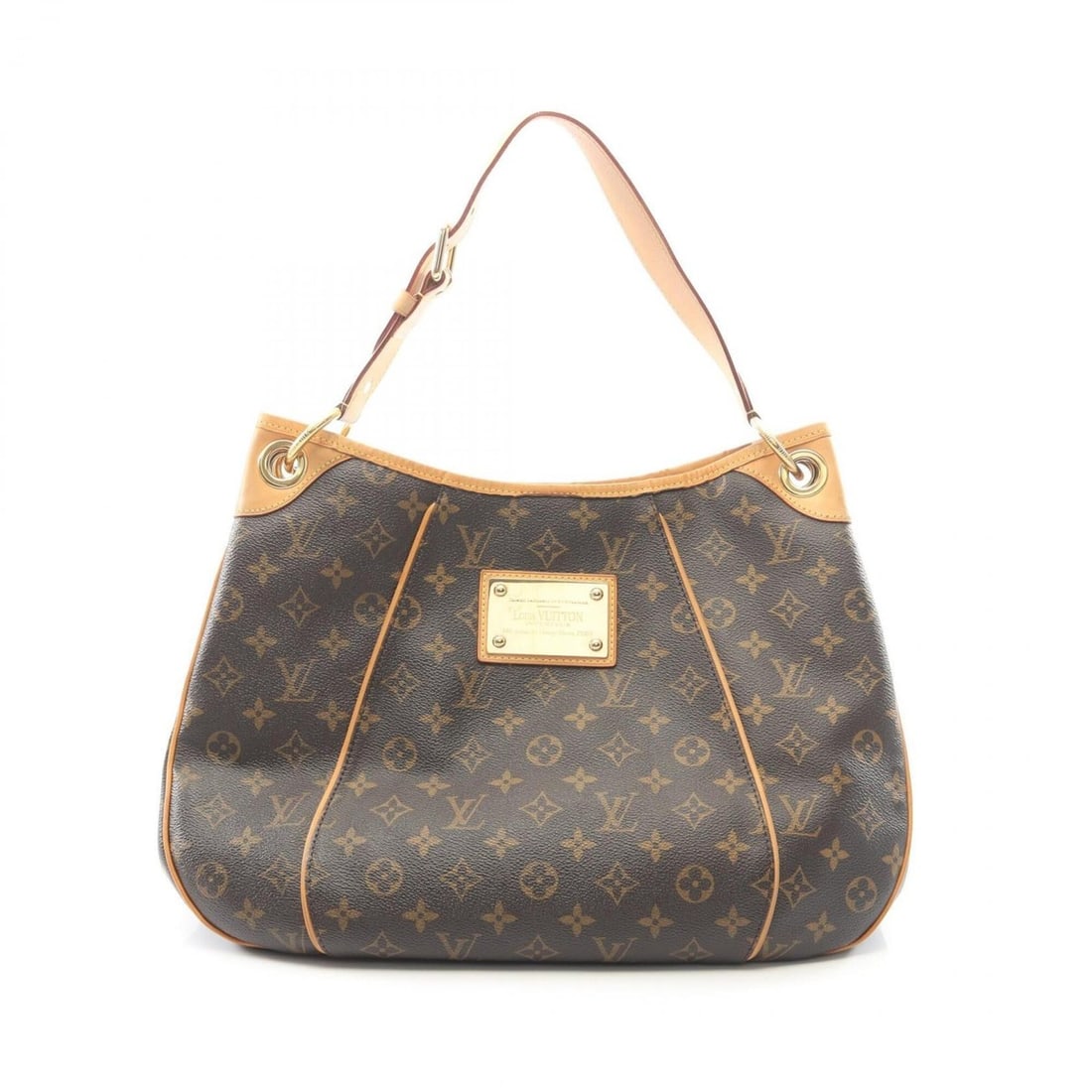 Louis Vuitton Galliera PM Monogram Shoulder Bag/Handbag, Coated Canvas and Leather, Women's, Brown,