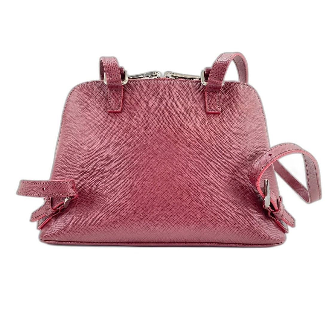 PRADA handbag, leather, red - 2