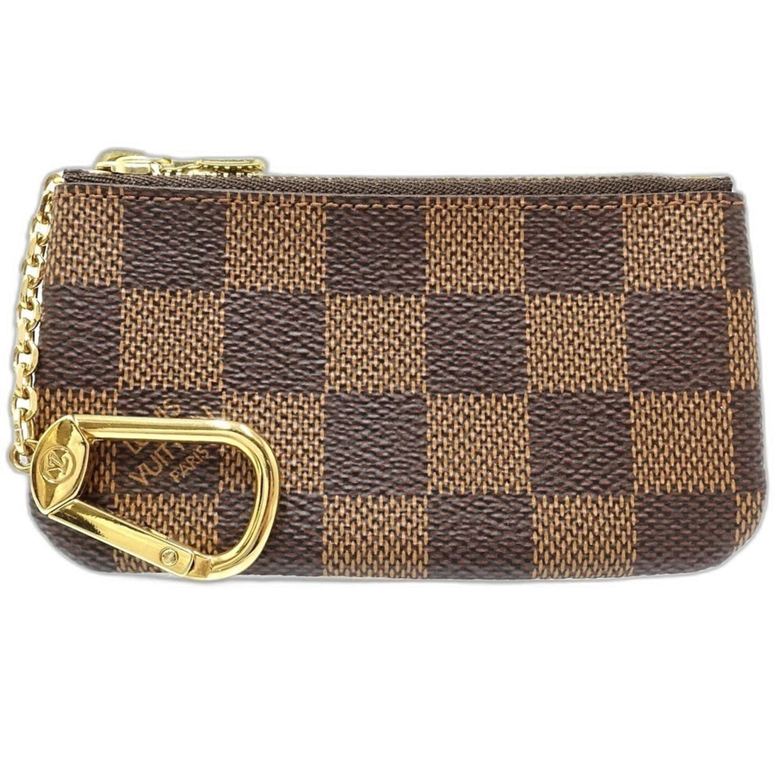 LOUIS VUITTON Louis Vuitton Damier Wallet/Coin Case N62658 Pochette Clé Ebene Women's 182182