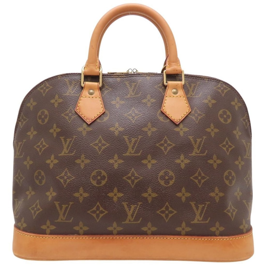 LOUIS VUITTON Monogram Alma M51130 Handbag Brown Women's 353401