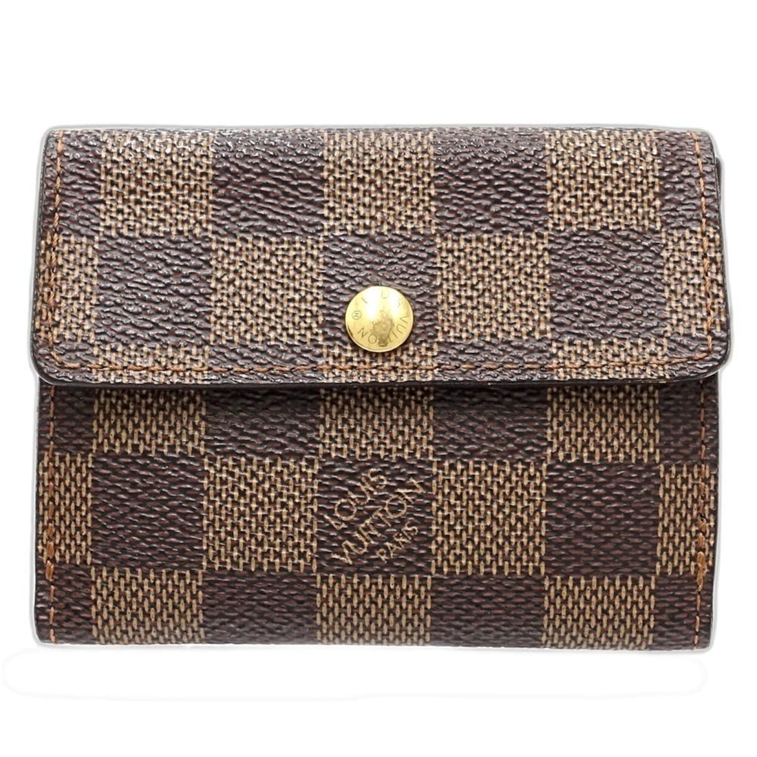 LOUIS VUITTON Louis Vuitton Damier Wallet/Coin Case N62925 Ludlow Ebene Women's 182159