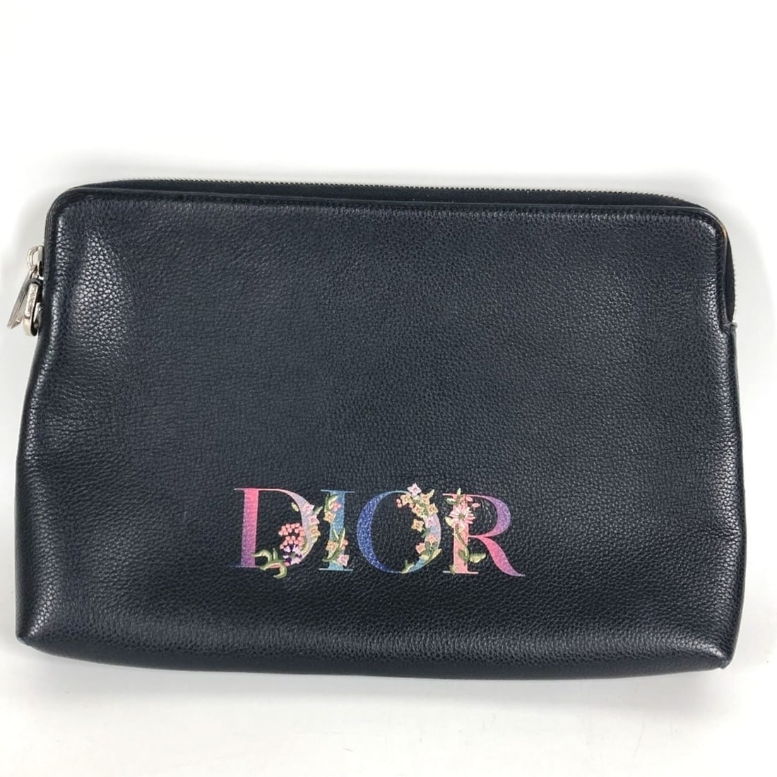 Christian Dior Dior logo handbag, pouch, bag, clutch leather, men's and women's, black.: --- Catalog ---Category: SizeSize (HxWxD): 19cm x 29.5cm / 7.48'' x 11.61''Category: DesignType: Clutch bag, Handbag, PouchColor: BlackGender: Men,WomenMaterial: Leather Category: GeneralBrand: Christ