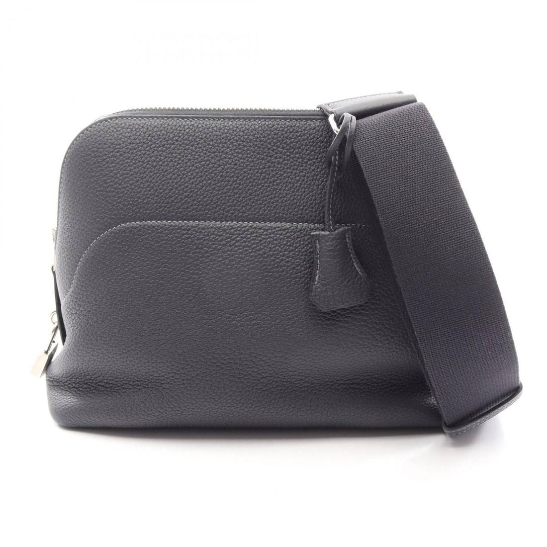 Hermes Bolide Messenger Bag, Blue Nuit, Shoulder Handbag, Togo Leather, Women's, Navy (1 of 12)