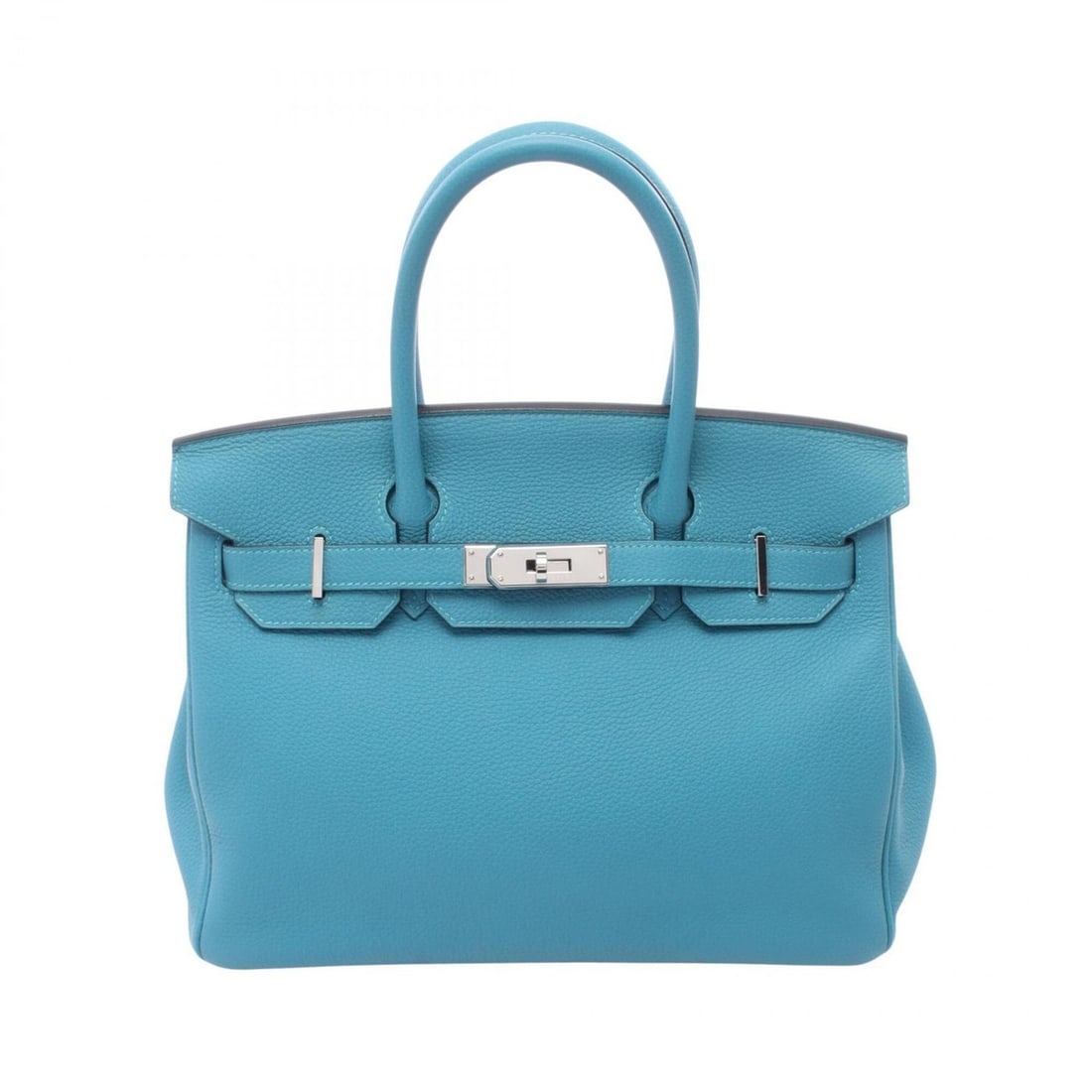Hermes Birkin 30 Handbag, Leather, Togo Women's, Blue