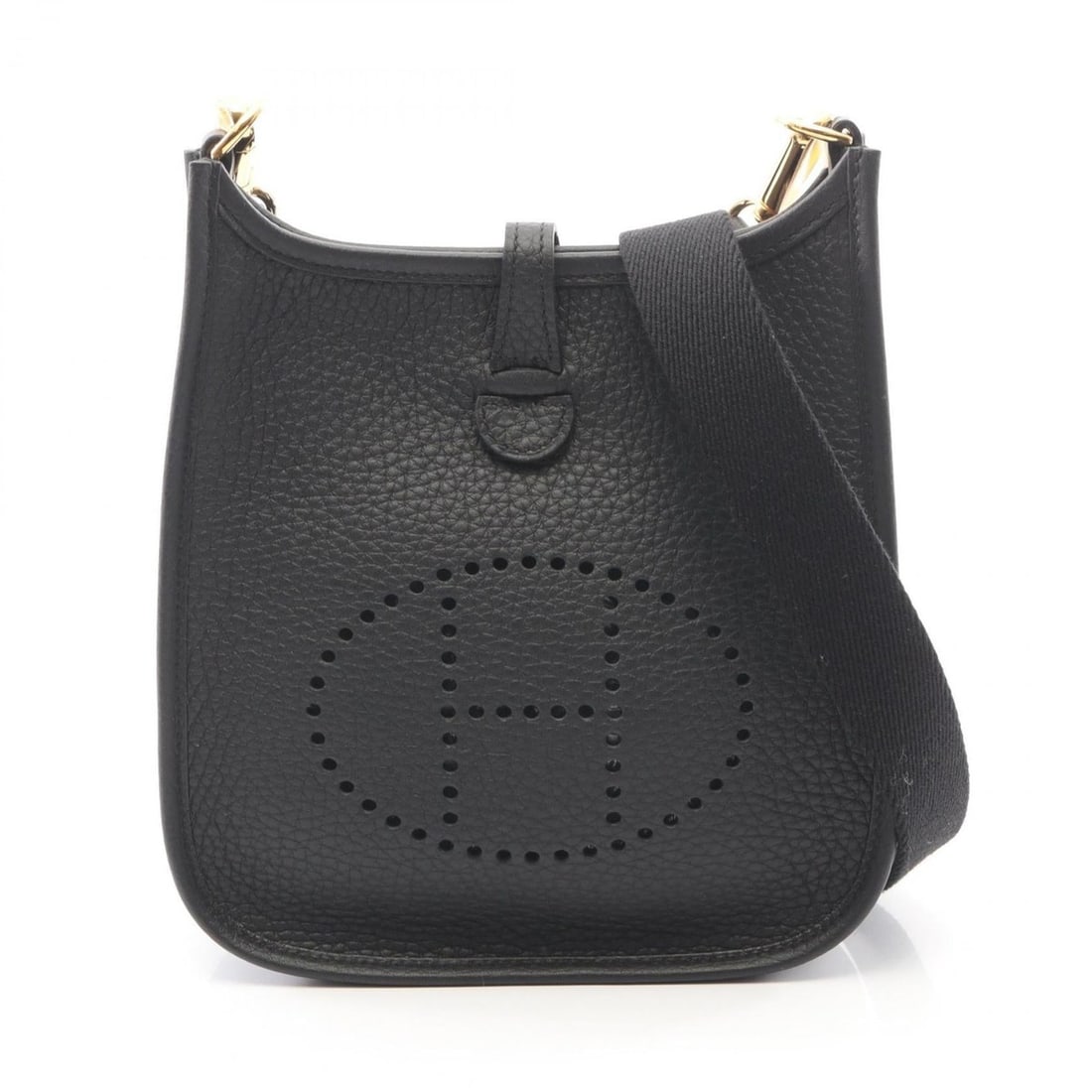 Hermes Hermès Evelyn TPM Amazon Shoulder Bag/Handbag in Taurillon Clemence Leather, Black