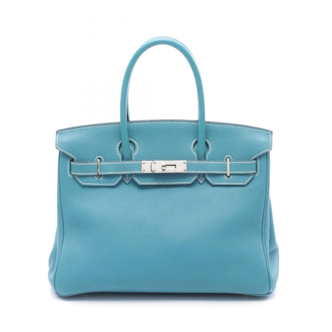 Hermes Birkin 30 Handbag, Leather Togo, Women's, Blue: --- Catalog ---Category: SizeSize (HxWxD): 24cm x 30cm x 15cm / 9.44'' x 11.81'' x 5.9''Category: DesignType: HandbagColor: Blue, Blue jeanGender: WomenMaterial: Togo leather Category: GeneralBrand: