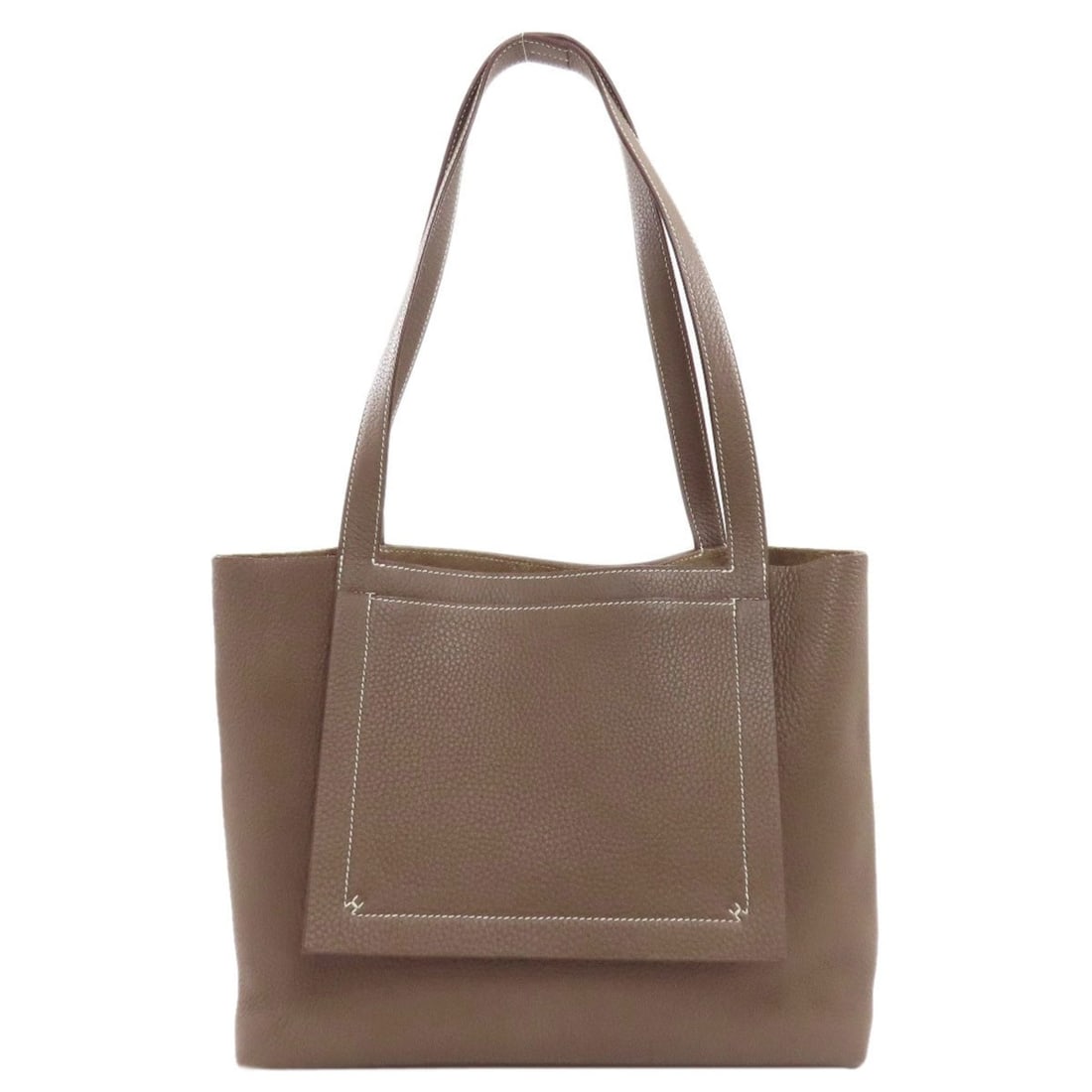 Hermes Hermès Cabas Serie 31 Etoupe Tote Bag in Taurillon for Women