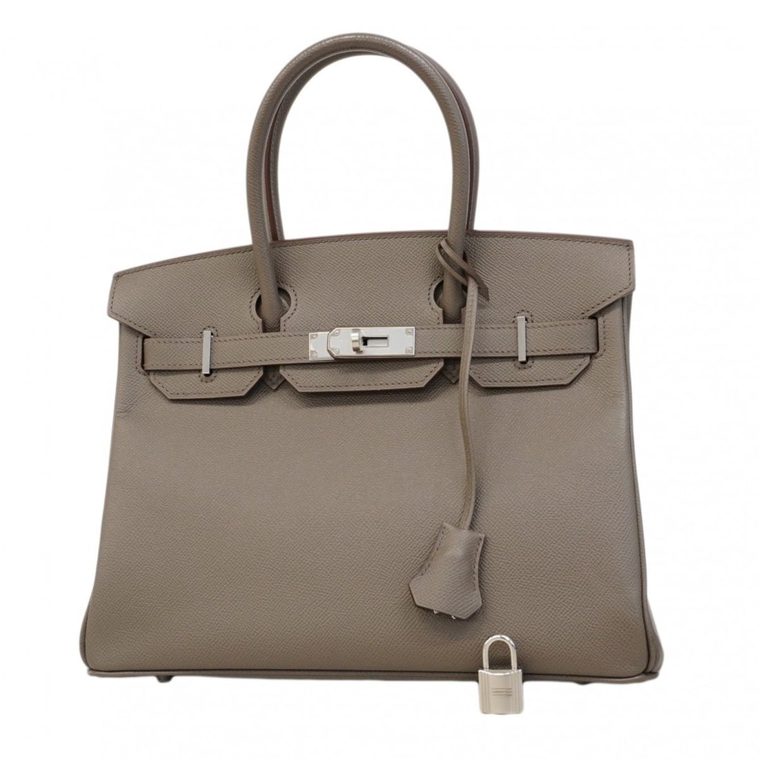 Hermes Hermès Birkin 30 handbag, Epsom leather, Etain, Z stamp, women's