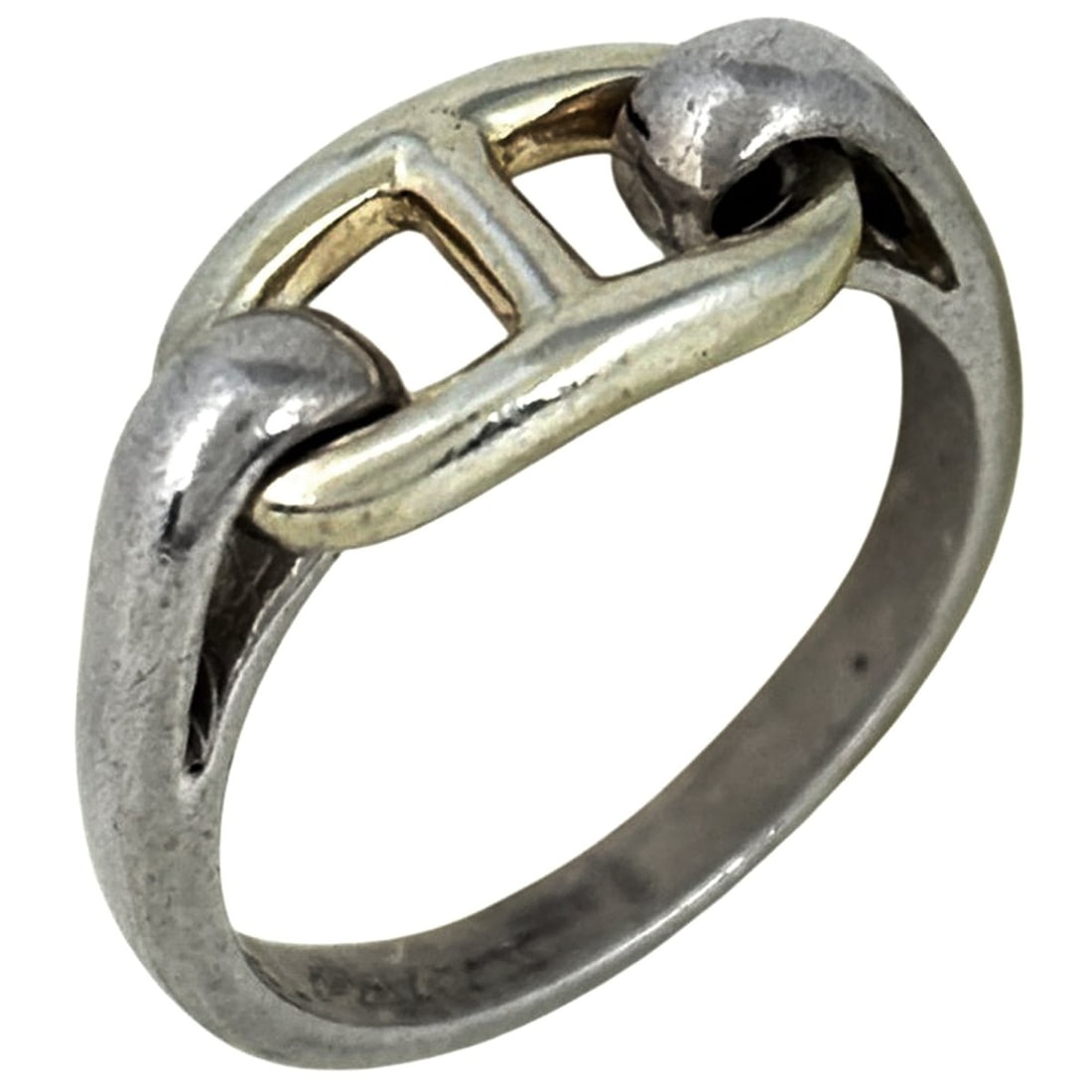 Hermes HERMES Ring Chaine d'Ancre Metal Silver Women's: --- Catalog ---Category: SizeJP Size: 10.5US Size: 5.5Category: DesignType: Band ringColor: SilverGender: WomenMaterial: MetalCategory: GeneralBrand: Hermes--- Item List ---Section: ConditionRanking: 