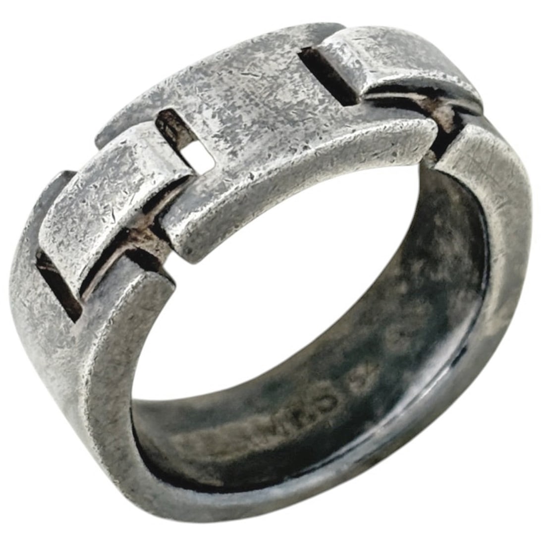 Hermes Hercules Luna Park Ring, Sterling Silver 925, Women's Ring (1 of 5)