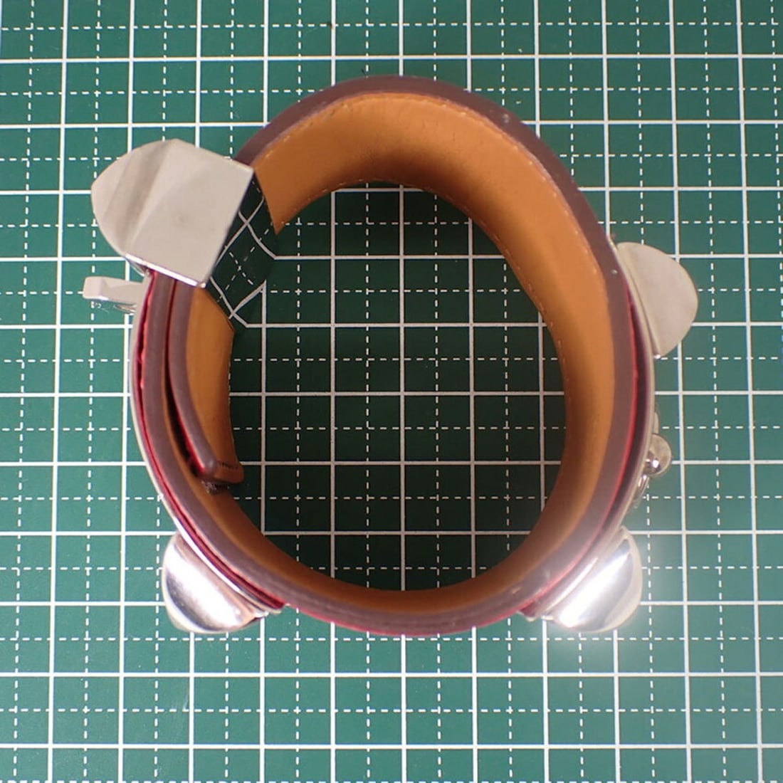 HERMES Collier de Chien Leather Bangle - 7