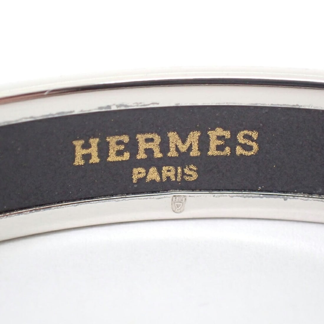 HERMES Enamel Bangle Bracelet - 4