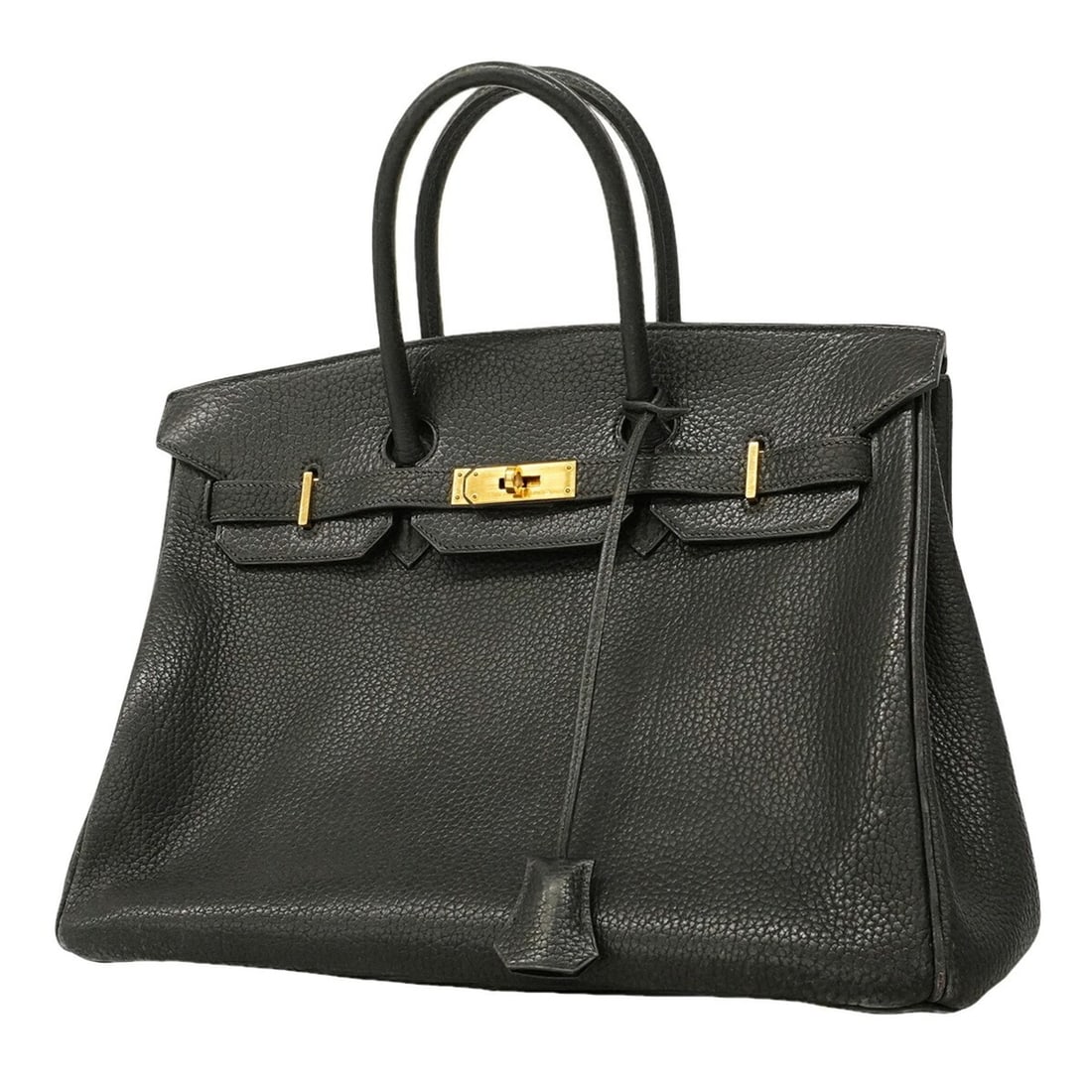 Hermes Birkin 35 Handbag, Togo Leather, Black, ?D Stamp, Women's, P3344926: --- Catalog ---Category: SizeSize (HxWxD): 25cm x 35cm x 19cm / 9.84'' x 13.77'' x 7.48''Category: DesignType: HandbagColor: BlackGender: WomenMaterial: Togo leather Hardware Color: GoldCategory: Gene
