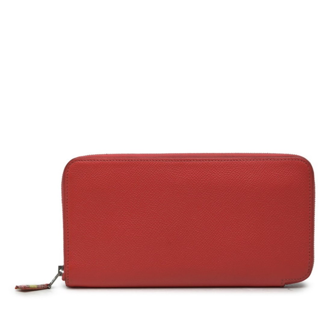 Hermes Azap Long Silk In Round Zipper Wallet ?R Stamp Rose Jaipur Pink Veau Epsom Women's HERMES: --- Catalog ---Category: SizeSize (HxWxD): 10.5cm x 20cm x 1.5cm / 4.13'' x 7.87'' x 0.59''Category: DesignType: Long wallet (bi-fold)Color: Pink, Rose jaipurGender: WomenMaterial: Epsom leather , Sil