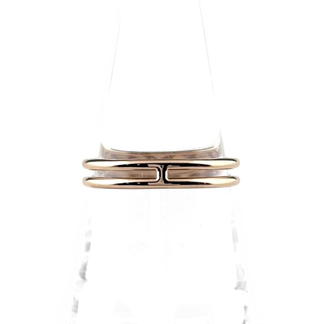 Hermes Ariane Ring, Pink Gold (PG), 750, Women's Ring: --- Catalog ---Category: SizeUS Size: 8.5Brand Size: 57Category: DesignType: Band ringGender: WomenMaterial: Pink gold (18K)Category: GeneralBrand: Hermes--- Item List ---Section: ConditionRanking: Ra