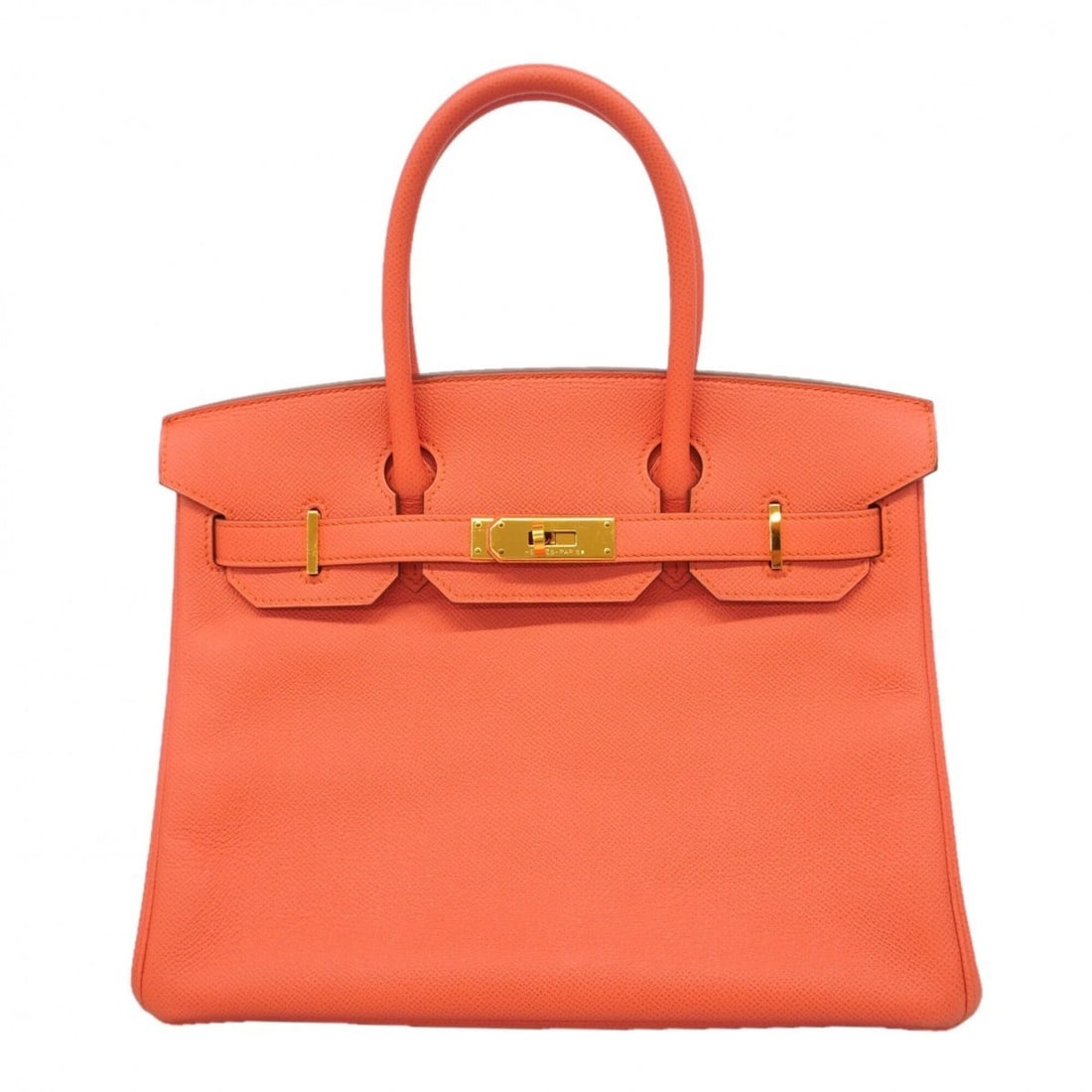 Hermes Birkin 30 Handbag, Veau Epsom Leather, Rose Jaipur, ?Q Stamp, Ladies'