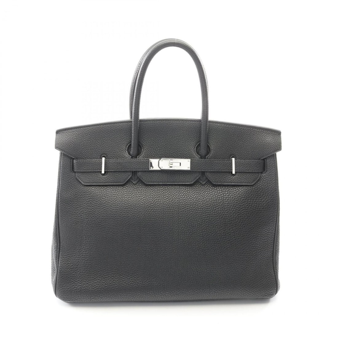 Hermes Birkin 35 Handbag, Togo Leather, Women's, Black