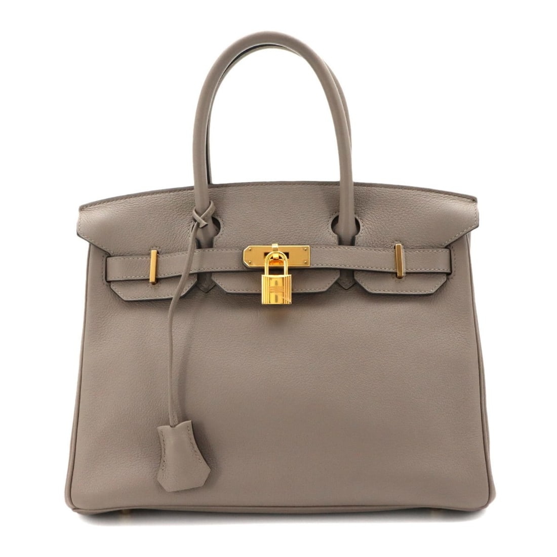 Birkin 30 Hermes HERMES Taurillon Novillo Gris Asphalt Handbag D Stamp Gold Hardware: --- Catalog ---Category: SizeSize (HxWxD): 24.5cm x 30cm x 16cm / 9.64'' x 11.81'' x 6.29''Category: DesignType: HandbagGender: WomenHardware Color: GoldCategory: GeneralLine: BirkinBrand: Hermes---